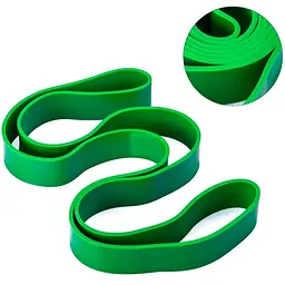 Гумова петля для тренування "Pro Loop Bands" NE-B-452-20-45 20-45 кг зелена - мініатюра 2