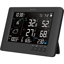 Метеостанція Sencor чорна (SWS10500WIFI) - мініатюра 3