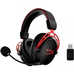 Ігрові навушники HyperX Cloud Alpha з мікрофоном чорно-червоні (4P5L1AX) - мініатюра 6