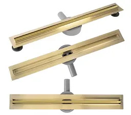Трап для душу Rea Neox 90 Slim Pro gold REA-G5805