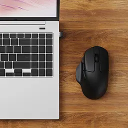 Keychron Миша Keychron M7 BT/WL/USB-A/USB-C, чорний - мініатюра 4