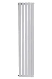 Дизайнерський вертикальний радіатор опалення Arttidesign Livorno 5/2000/340/50 білий матовий - мініатюра 4