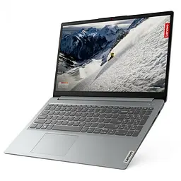 Ноутбук Lenovo IdeaPad 1 15IGL7 15,6" FullHD TN, 4GB RAM, 128GB SSD, Intel Celeron N4020, Cloud Gray, no OS - мініатюра 2