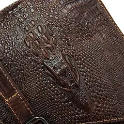 Чоловіча шкіряна сумка Vintage 21х17х1 см sum0015042 - мініатюра 4