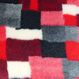 Килимок Jackson Textiles Patchwork красный, 160х300 см