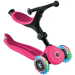 Самокат Globber Go Up Active 1+ до 20/50 кг фісташково-рожевий (744-110) - мініатюра 4