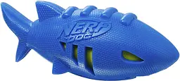 Іграшка-акула для собак Nerf Dog Shark Football Dog Toy - мініатюра 3