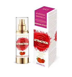 Розігрівальна масажна олія з феромонами Mai Pheromon Massage OilStrawberry (30 мл)