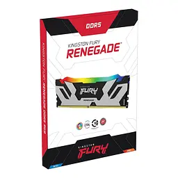 Модуль пам'яті Kingston Fury DDR5 96GB (2x48) 6400MHz Renegade RGB XMP (KF564C32RSAK2-96) - мініатюра 4