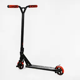 Самокат трюковий Best Scooter 55х85 см Чорно-червоний 000231346 - мініатюра 5