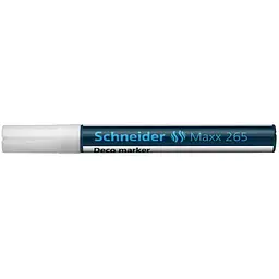 Маркер Schneider MAXX 265 крейдовий 2-3 мм, білий (S126549)