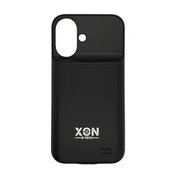 Чохол-акумулятор XON PowerCase для iPhone 16 5000 mAh Чорний (PCBS1116150B 4678)