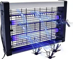 Лампа антимоскітна Led 12W Insect Killer, електроловушка для мух і комарів - мініатюра 8
