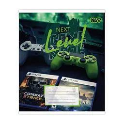 Зошит Yes Next level А5 24 аркуша клітинка (768934), в асортименті - мініатюра 4