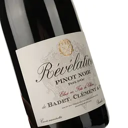 Вино Badet Clement Revelation Pinot Noir Pays d'Oс, червоне, сухе, 0,75 л - мініатюра 4