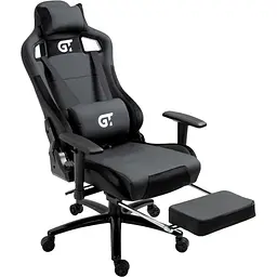 Геймерське крісло GT Racer чорне (X-5108 Black) - мініатюра 9