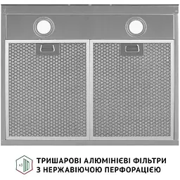 Витяжка Perfelli RINCI 6CWX Inox пласка - мініатюра 6