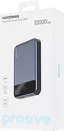 Портативний акумулятор Proove Hoodman Magnetic 20W 10000mAh gray (PBH120010003) - мініатюра 4