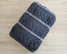 Набір турецьких махрових рушників Cestepe MicroCotton Premium 3 штуки 50x90 Multi 3 щільність 600 г/м2 - мініатюра 8