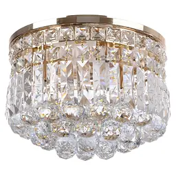 Люстра Brille торт стельова з підсвічуванням LED E14 40W Glass (BCL-613C/3)