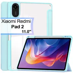 Чохол до планшета BeCover Soft Edge TPU Xiaomi Redmi Pad 2 11.0" Light Blue (713661)