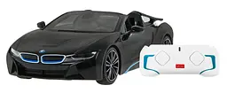 Машинка RASTAR BMW i8 Roadster на дистанційному керуванні + пульт 2,4 ГГц 1:12 чорний 95500 - мініатюра 8