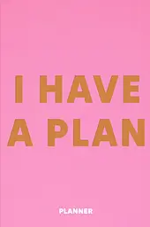 Блокнот для планування «I HAVE A PLAN mini» рожевий