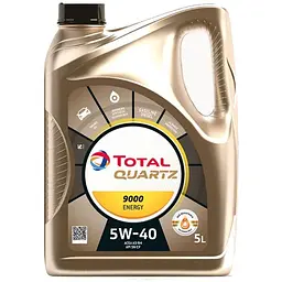 Моторна олива Total QUARTZ 9000 ENERGY 5W-40 5л (TL 216609)