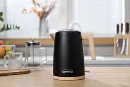 Електрочайник Ardesto Wood Modern Strix 1.7 л чорний (EKL-F420BWD) - мініатюра 4