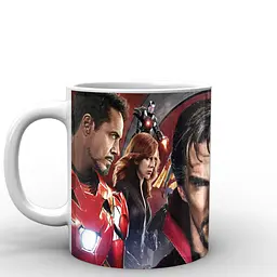 Кухоль GeekLand Доктор Стрендж Doctor Strange та інші персонажі DS.02.009 330 мл білий - мініатюра 2