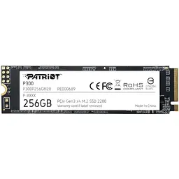 Накопичувач SSD 256GB Patriot P300 M.2 2280 PCIe 3.0 x4 NVMe TLC (P300P256GM28)