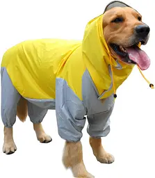 Комбінезон-дощовик для собак Derby R62 Yellow 2XL - мініатюра 4