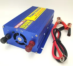Автоінвертор 12 V-220 V перетворювач напруги з USB-портом 1000 W модифікована синусоїда Eryuan 12 V-220 V 1000 Вт - мініатюра 7