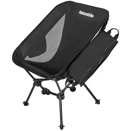 Крісло складане Naturehike Clamshell 001 Triangle Folding Moon Chair чорний