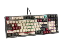 Клавіатура бездротова Bloody WS98 Pixels Red - мініатюра 3