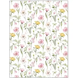 Кухонний рушник Ardesto Spring Flowers білий 50 x 68 см (ART16FL)