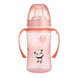 Поїльник тренувальний Canpol babies EasyStart Sweet fun, 240 мл, рожевий (35 / 208_pin)