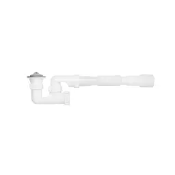 Сифон для душового піддону Kroner KRP-ST02 1 1/2"×40/50 мм з ревізією CV032070