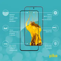 Скло захисне Piko Full Glue Xiaomi 15 Black (1283126607363) - миниатюра 2