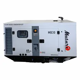 Генератор дизельний Matari 18/20 кВт MB 18 - мініатюра 2