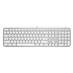 Клавіатура Logitech MX Keys S для MAC Bluetooth/Wireless UA Pale Grey (920-011638)