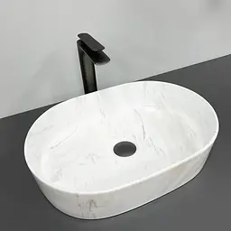 Умивальник VBI Verona 50 nature marmo накладний VBI-011315, Мармур