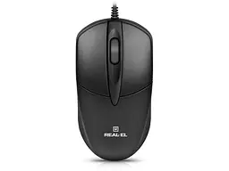 Миша REAL-EL RM-214 Black (EL123200039) - мініатюра 3