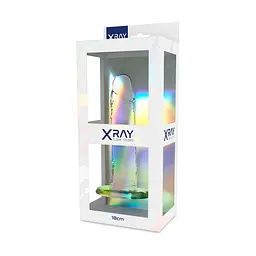 Прозорий фалоімітатор 15 х 4 см XRAY (Іспанія) XRay XR910112 103076 - мініатюра 4