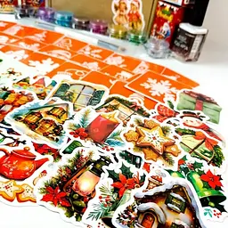 Подарунковий набір "Різдвяне диво: Чарівний Подарунок" Fresh Tattoo gift-box-christmass-5kids - мініатюра 4
