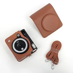 Чохол для фотоапарата Fujifilm Instax Square SQ40 коричневий - мініатюра 6