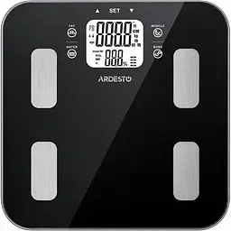 Ваги Ardesto підлогові 180 кг чорні (SCB-980BL)