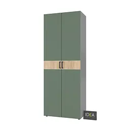 Шафа для одягу з двома штангами С-7.4 Антрацит/Камуфляж Idea - мініатюра 3