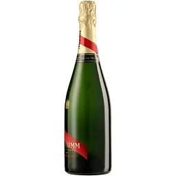 Шампанське Mumm Cordon Rouge Brut біле брют 0.75 л - мініатюра 2