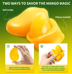Желейні цукерки Amos Peelerz Gummy Mango 170г - мініатюра 5